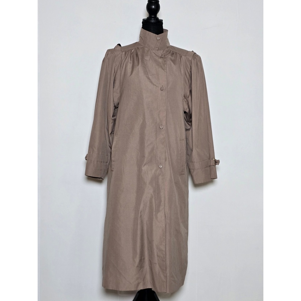 Vintage Portrait Trench Coat – Women's 5/6 (Made in Hong Kong)